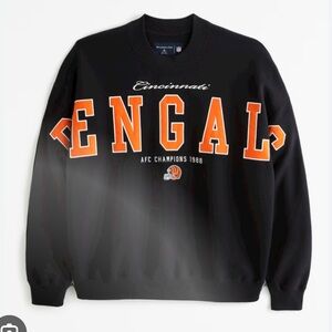Abercrombie Cincinnati Bengals Crewneck Sweatshirt